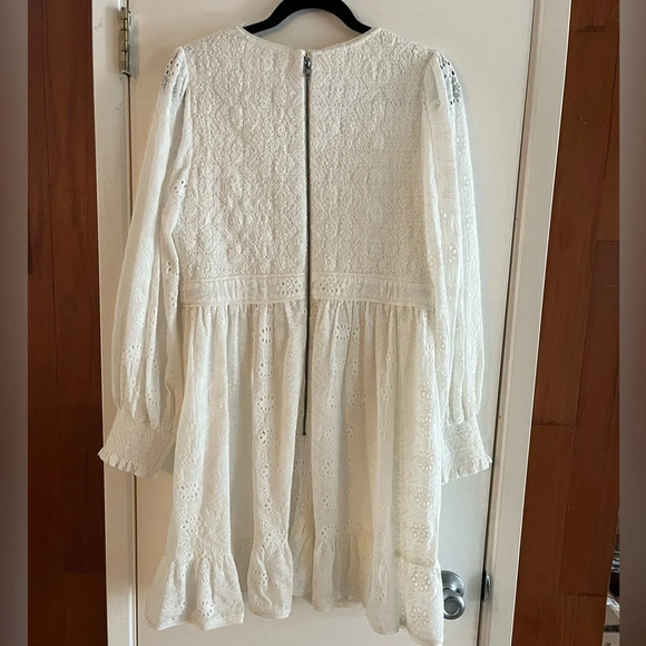 Alice + Olivia Marita Smocked Mini Dress - Picture 4 of 8